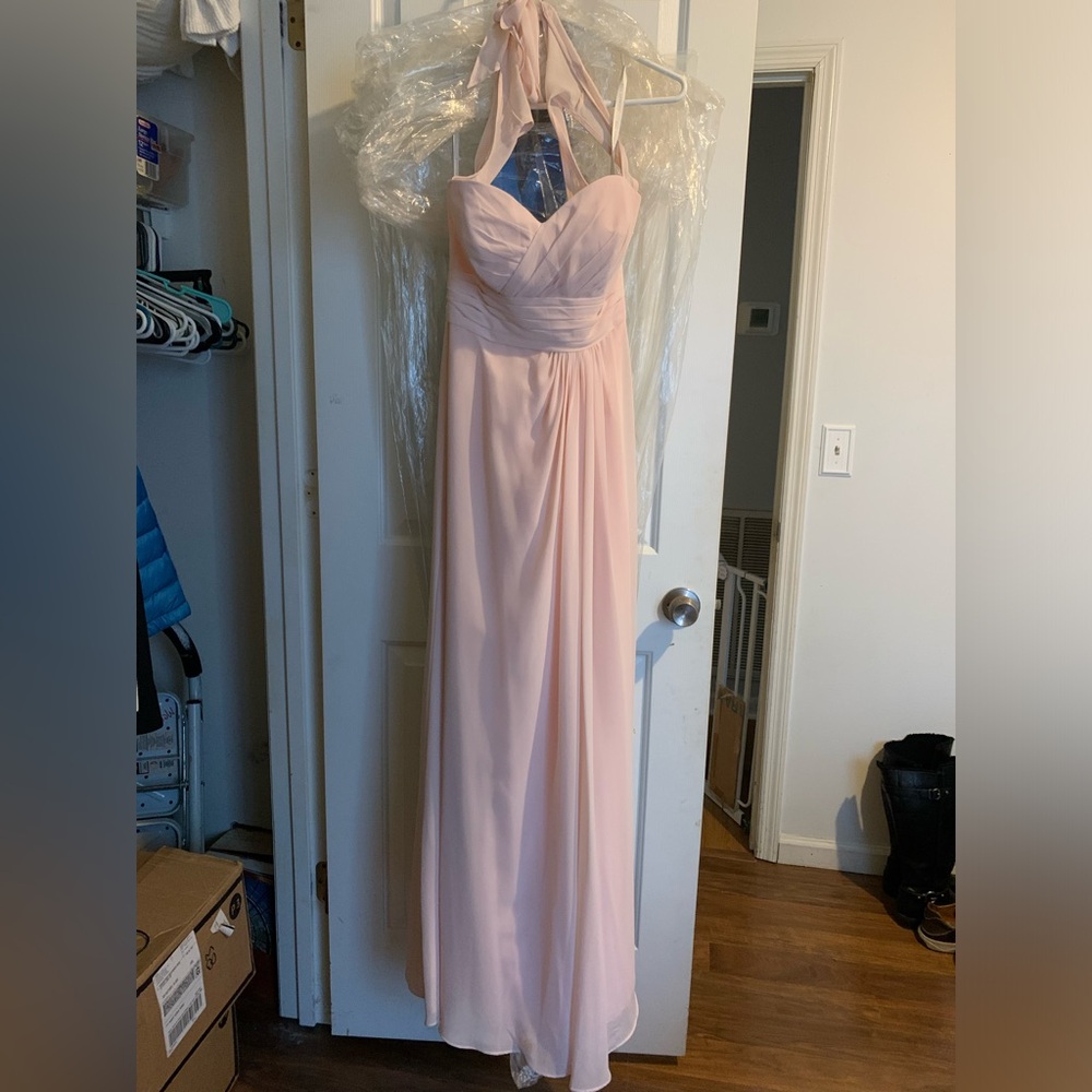 Pink Bridesmaid Dress